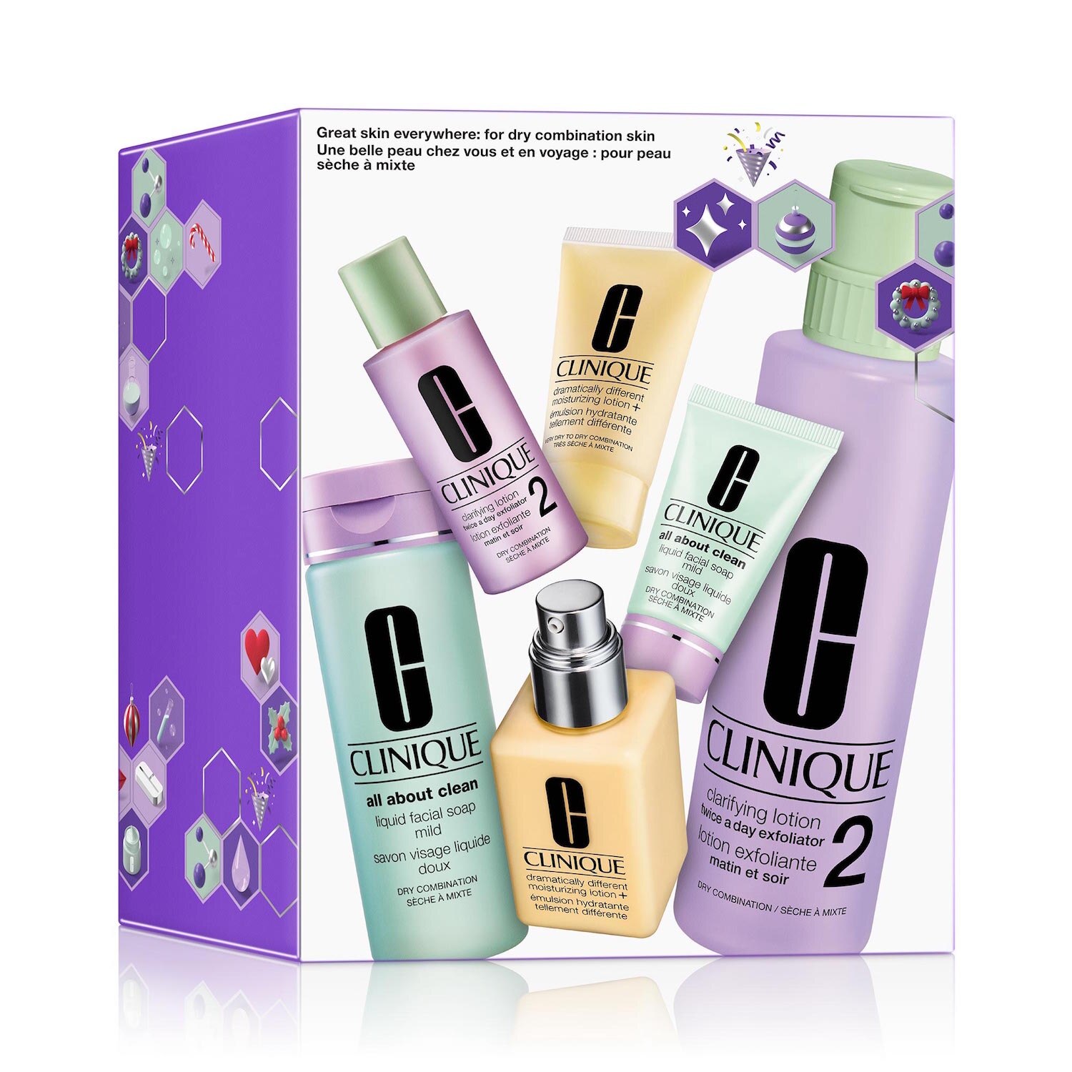 GREAT SKIN EVERYWHERE: FOR DRY COMBINATION SKIN (SET PARA PIEL SECA A MIXTA)